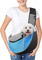 Dog and Cat Sling Carrier, Hand Free Dog Papoose