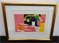 Paul Guiramand limited edition lithograph G