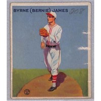 1933 Goudey Bernie James