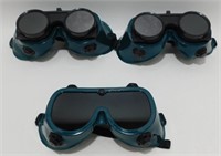 New 3 Pcs Welding Goggles