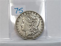 1892 P Morgan Silver Dollar 90% Silver