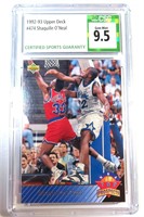 1992-93 UD SHAQ RC #474, CSG 9.5