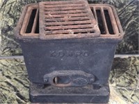 Miniature Black Cast Iron Konro Stove