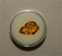 5.58ct Citrine Flower in Gem Jar