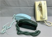 Vintage Telephone Lot See Photos for Details
