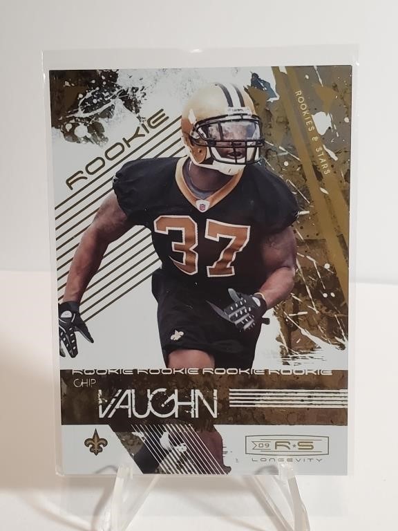 2009 Rookies and Stars Longevity Chip Vaughn 391/9