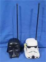 1994 Star Wars Storm Trooper Walkie Talkies