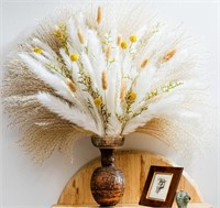 18" Pampas Grass Decor Tall