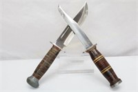 Aerial Knife 10 5/6”, Blade 6 7/8” & A Knife 11”,