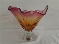 Colorful Art Glass Bowl