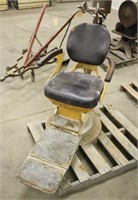 VINTAGE DIAMOND DENTIST CHAIR FROM THE 1920'S