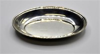 W.H.C.C. Tennis 1924 Sterling Butter Dish