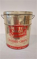 BETTER MADE SPECIAL VINTAGE TIN- POTATO CHIPS- 3