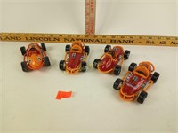 (4) Buddy L Racers