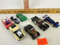 (7) Matchbox, Hotwheels, others