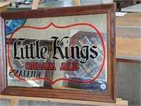 Little Kings Cream Ale Mirrored Sign