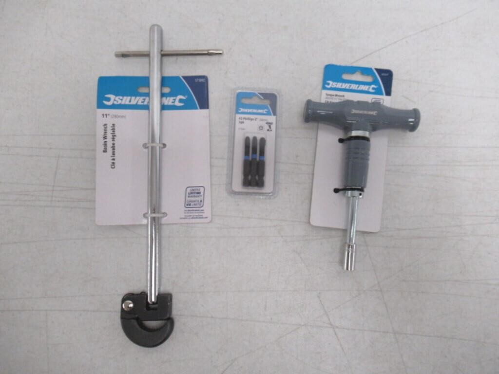 Lot of 3 Silverline Tool Products