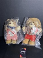 Wendy's Furskins Bears - Never Opened