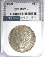1902-S Morgan PCI MS-65+ LISTS FOR $3650