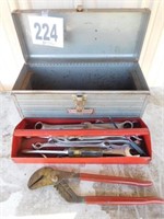 Craftsman tool box w/ craftsman tools