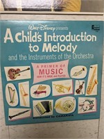 Disney Child's Intro to Music Vinyl Record