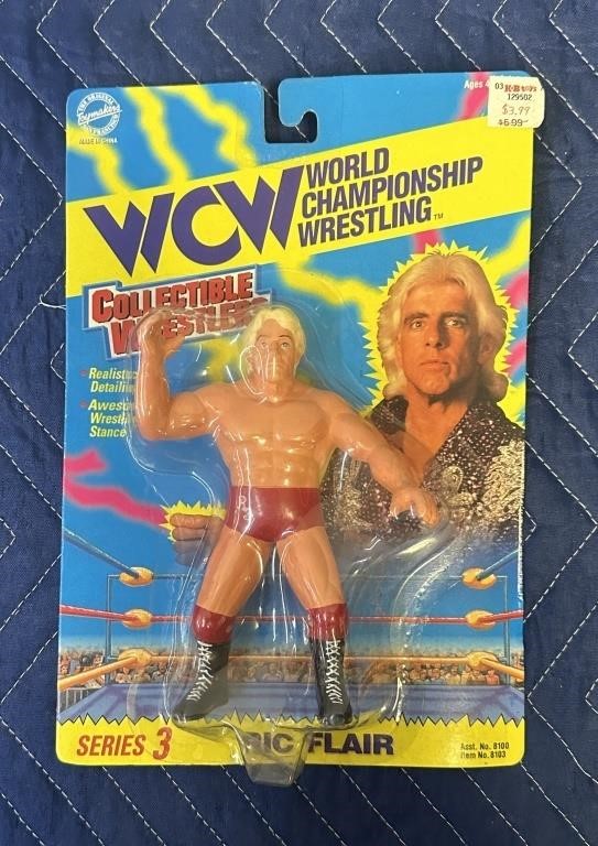 WRESTLING FIGURES AND MEMORABILIA AUCTION