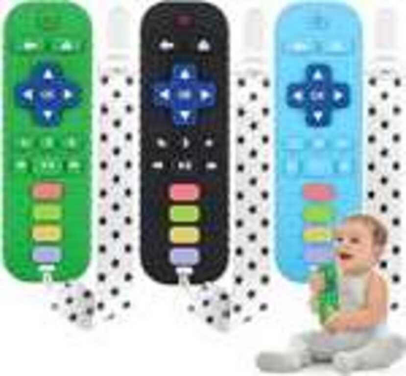 3-Pack Teething Toys Set