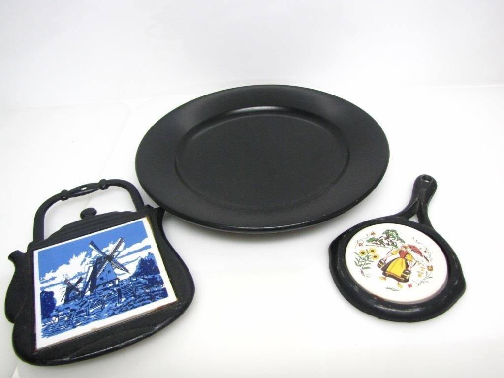 7 STAR COASTER, CERAMIC PLATE, UNMARKED COASTER