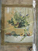 Tapestry Wall Hanging /flowers & fruit