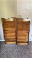 Pair of Wooden Shutters