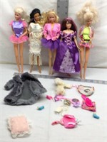 C2) BARBIE AND FRIENDS-INCLUDED ARE DATES FROM