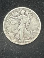 1917-S (reverse) Walking Liberty Half Dollar
