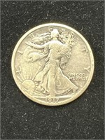1917-D (Reverse) Walking Liberty Half Dollar
