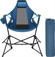 $80  LET'S CAMP Hammock Chair  Folding  Blue