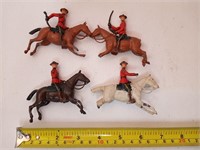 Vintage Britains Mounties - As is