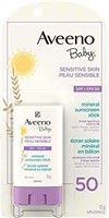 Aveeno Baby Sensitive Skin Mineral Sunscreen Stick