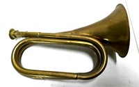 Small Brass Bugle 8"L