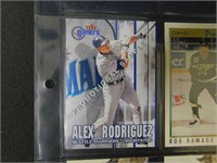 Alex Rodriguez Promotional Sample Card and Barry S
