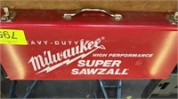 Milwaukee Heavy Duty Sawzall in Red Case