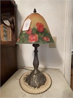 Painted Glass Lamp