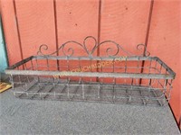 Galvanized Metal Box Basket