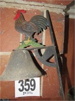Iron Rooster Dinner Bell