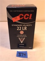 CCI Standard Velocity 22 Rifle Ammunition