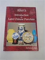 ALLEN'S INTRODUCTION TO LATER CHINESE PORCELAIN