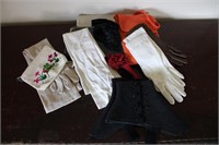 Evening Bags, 3 Pr. of Opera Gloves,