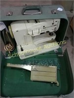 Vintage Bernina sewing machine with case & extras