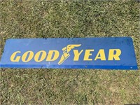 DOUBLE-SIDED GOOD YEAR TIRE SIGN