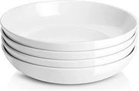 YHY Fine Porcelain Set of 4 White Serving Bowls