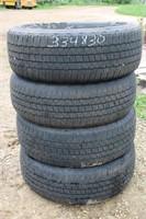 (4) Goodyear Tires 275/65R-18