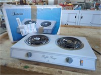 Superior Double Burner Deluxe Buffet Range Powers